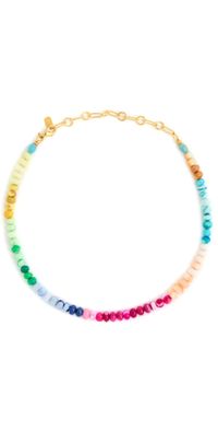 Elizabeth Cole Carina Necklace Rainbow One Size