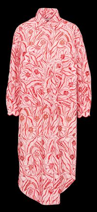 Roseanna - Robe longue col classique - Taille 40 - Rose