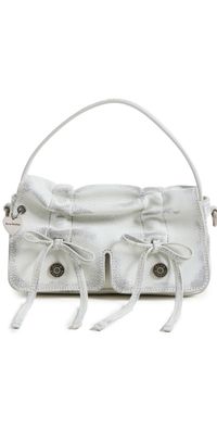Acne Studios Multipocket Micro Vintage Bag White/Grey One Size