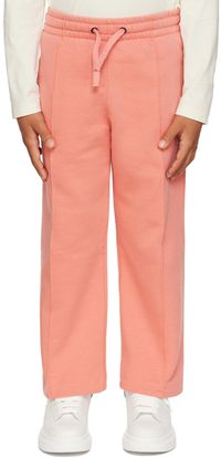 Marcelo Burlon County of Milan Kids Pink Basic Lounge Pants