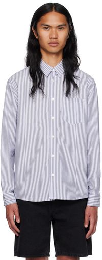 A.P.C. Navy Clément Shirt