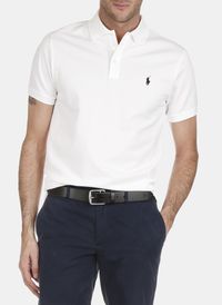 Polo Ralph Lauren - Polo en coton piqué stretch - Taille 2XL - Blanc