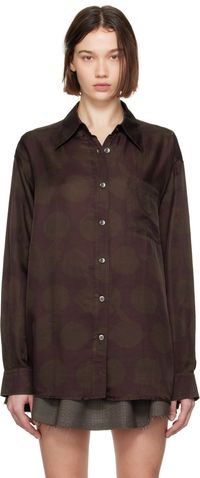 OUR LEGACY Purple Favourite Shirt