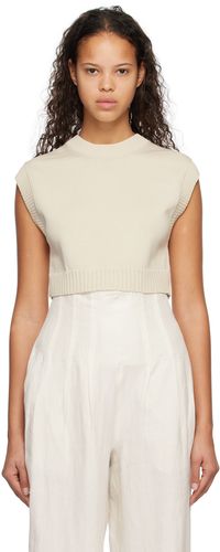 AURALEE Beige Crewneck Sweater