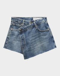 Belina Crossover Denim Skort