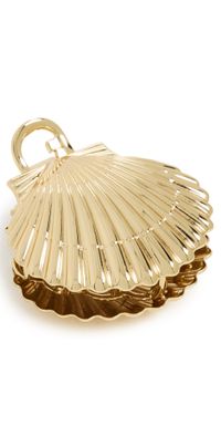 Jennifer Behr Siren Jaw Clip Gold One Size