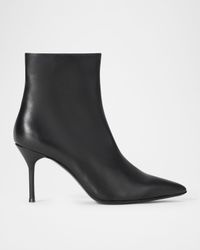 Sebastian Leather Ankle Booties