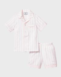 Girl's Printed Shorts Set, Size 6M-14