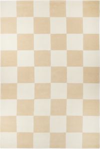 HEM Off-White Pattern Large Rug