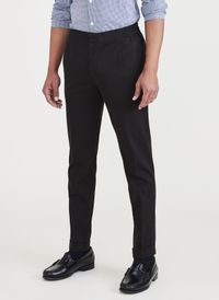 Dockers - Pantalon droit en coton mélangé - Taille XL - Noir