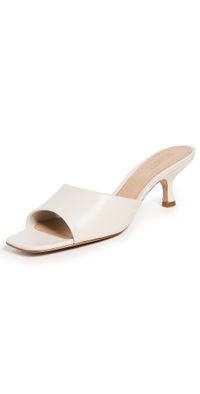 Schutz Dethalia Slide Heels Pearl 5