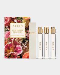 Rose Premier Collection Purse Spray Atomizer & Fragrance Refills Set