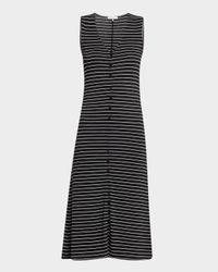 The Knit Button Tank Dress