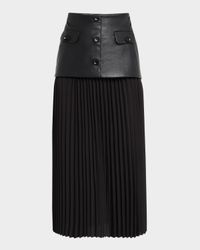 Seventythirty Combo Midi Skirt