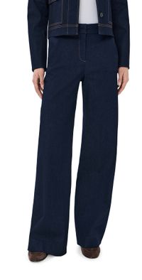 Veronica Beard Crue Pants Midnight Wash 0