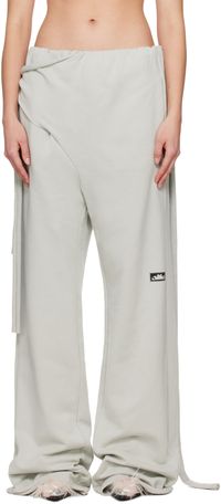 Ottolinger Gray 'Otto' Wrap Sweatpants