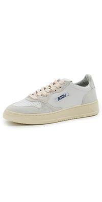 Autry Medalist Low Sneakers Lea/Stars White/White 39