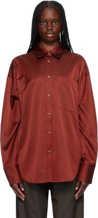 GIA STUDIOS Red Chusa Shirt