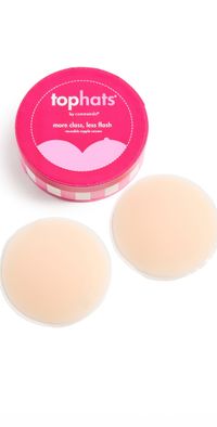 Commando Top Hats Nipple Concealers No Color One Size