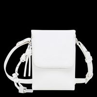 Desigual - Pochette bandoulière à logo 3d - Taille Unique - Blanc