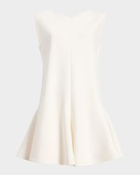 Mel V-Neck Low-Back Mini Dress