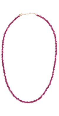 JIA JIA July Ruby Beaded Necklace Ruby One Size