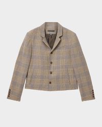 Men's Torino Check Single-Breasted Sport Coat