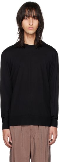 Gabriela Hearst Black Randall Sweater