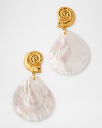 Mother of Pearl Shell Earrings