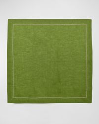 Classic Spring Green Linen Napkin