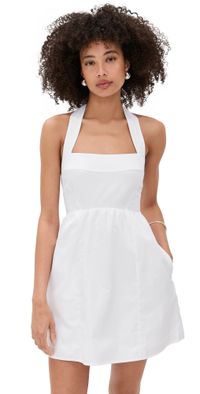 Hill House Home The Fleur Mini Dress White XS