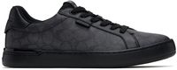 Coach 1941 Black & Gray Lowline Sneakers