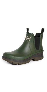 Barbour Nimbus Wellington Rain Boots Olive 9