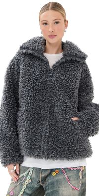 Acne Studios Bomber Jacket Carbon Grey S