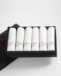 Topkapi Linen Guest Towels, Set of 6