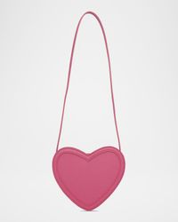 Girl's Heart-Shaped Crossbody Bag