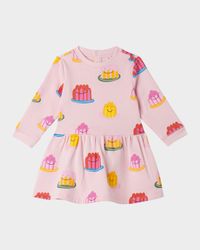 Girl's Jelly Fleece Dress, Size 6M-36M