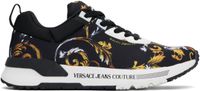 Versace Jeans Couture Baskets Dynamic noir et doré