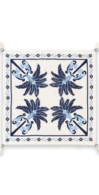 Johanna Ortiz Deep Navy Ikat Amazónico Napkins Deep Navy One Size