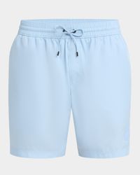 Men's Tonal Emblem Swim Trunks