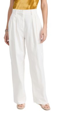 STAUD Luisa Pants Ivory 12