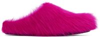 Marni Pink Fussbett Sabot Slip-on Loafers