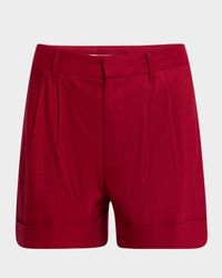 Conry Cuffed Linen-Blend Shorts