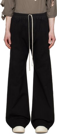 Rick Owens DRKSHDW Black Hollywood Pusher Sweatpants