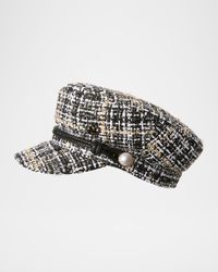 New Abby Tweed Sailor Hat