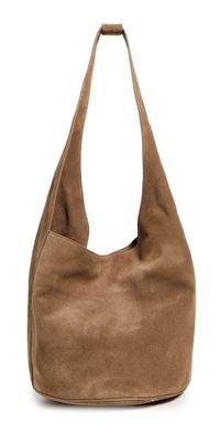 Reformation Medium Silvana Bag Farro Suede One Size