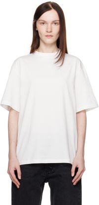 Aya Muse T-shirt droit blanc