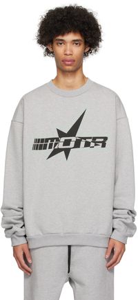Members of the Rage Gray Oversized Sweatshirt