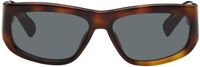 JACQUEMUS Brown La Casa 'Les lunettes Pilota' Sunglasses