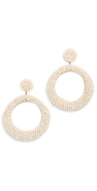 Deepa Gurnani Deepa by Deepa Gurnani Roberta Earrings Ivory One Size